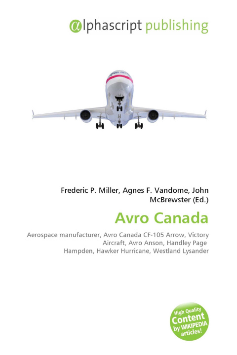 Kniha Avro Canada Agnes F. Vandome