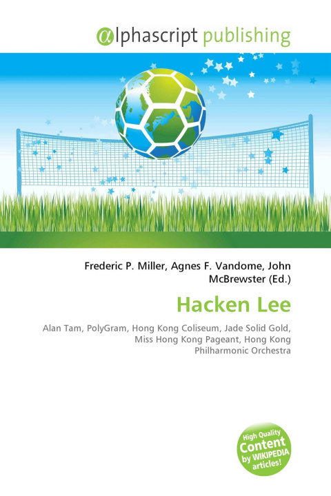 Kniha Hacken Lee Agnes F. Vandome