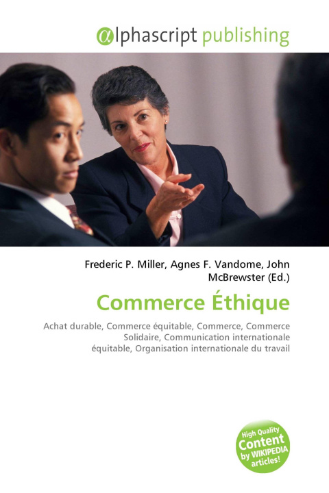 Knjiga Commerce Éthique Agnes F. Vandome