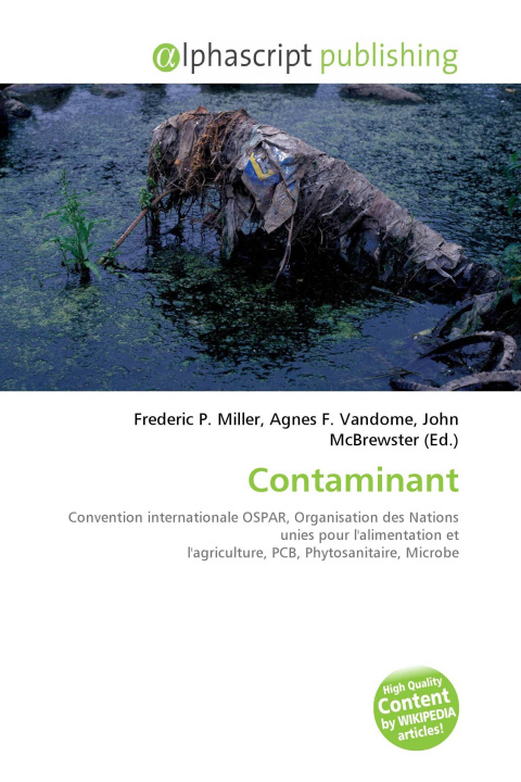 Kniha Contaminant Agnes F. Vandome