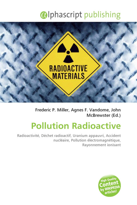 Kniha Pollution Radioactive Agnes F. Vandome