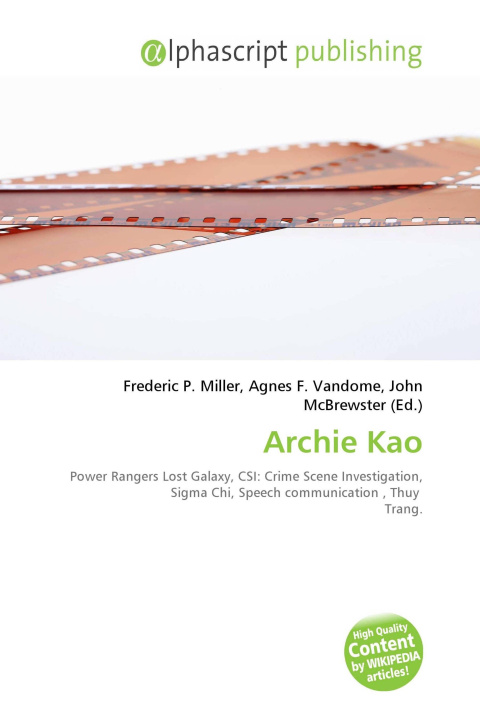Kniha Archie Kao Agnes F. Vandome