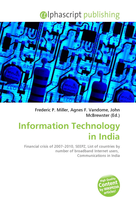 Kniha Information Technology in India Agnes F. Vandome
