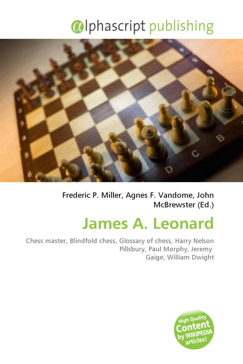 Kniha James A. Leonard Agnes F. Vandome