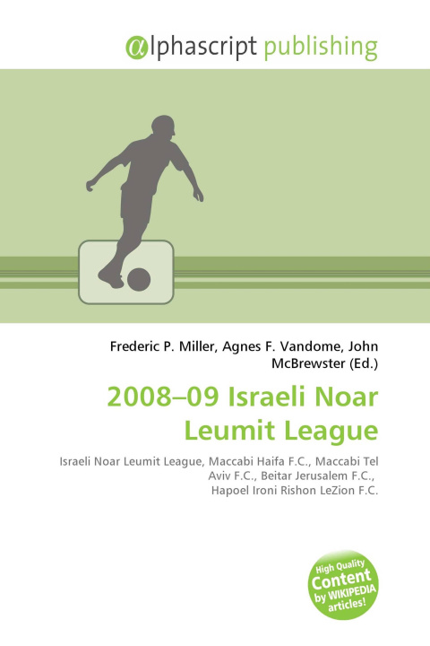 Kniha 2008-09 Israeli Noar Leumit League Agnes F. Vandome