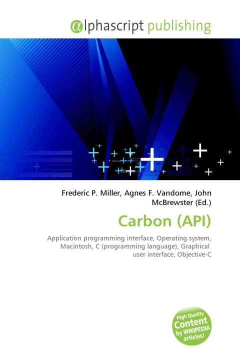 Kniha Carbon (API) Agnes F. Vandome