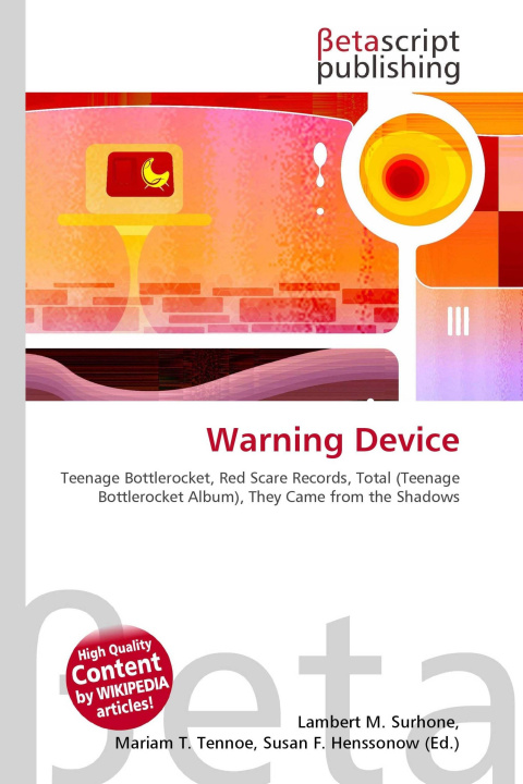 Könyv Warning Device Mariam T. Tennoe