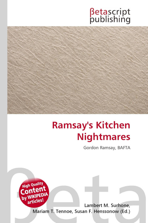 Kniha Ramsay's Kitchen Nightmares Mariam T. Tennoe
