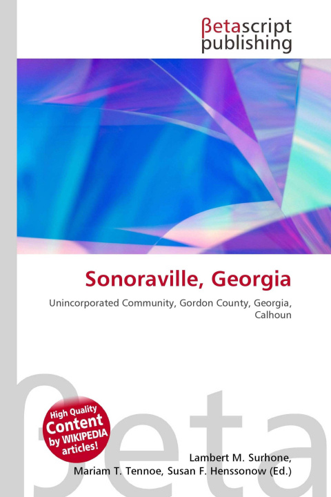 Kniha Sonoraville, Georgia Mariam T. Tennoe
