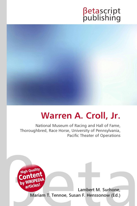 Knjiga Warren A. Croll, Jr. Mariam T. Tennoe
