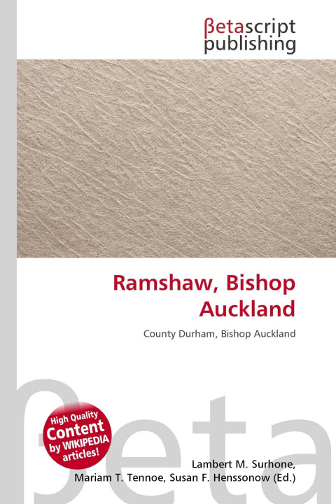 Knjiga Ramshaw, Bishop Auckland Mariam T. Tennoe