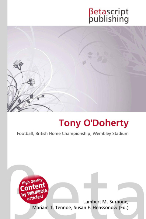 Kniha Tony O'Doherty Mariam T. Tennoe