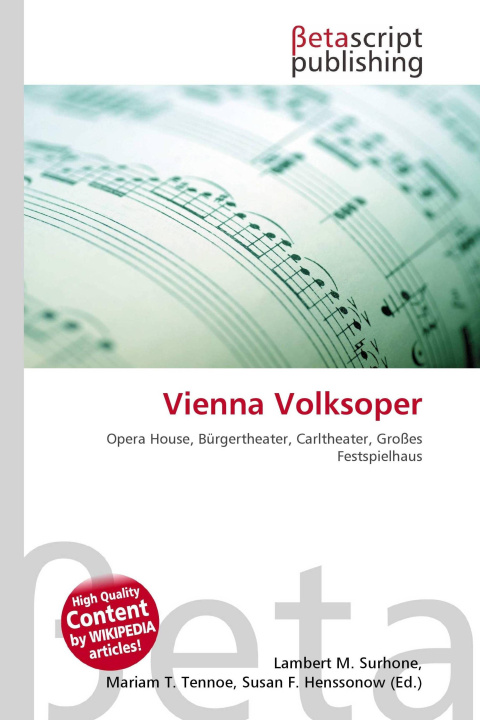 Knjiga Vienna Volksoper Mariam T. Tennoe