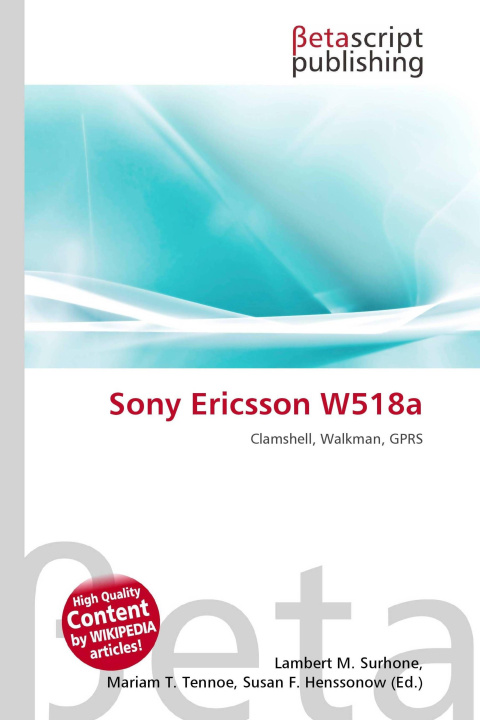 Kniha Sony Ericsson W518a Mariam T. Tennoe