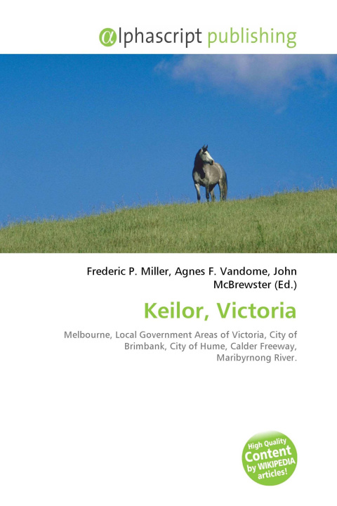 Kniha Keilor, Victoria Agnes F. Vandome
