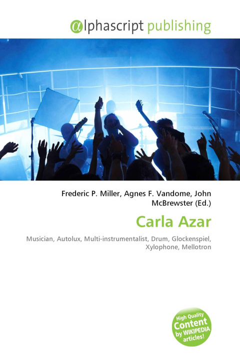 Knjiga Carla Azar Agnes F. Vandome