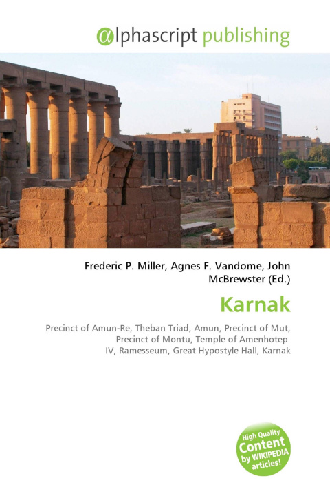 Kniha Karnak Agnes F. Vandome