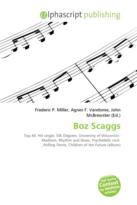 Kniha Boz Scaggs Agnes F. Vandome