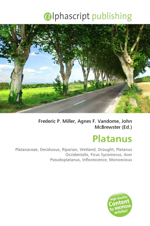 Kniha Platanus Agnes F. Vandome