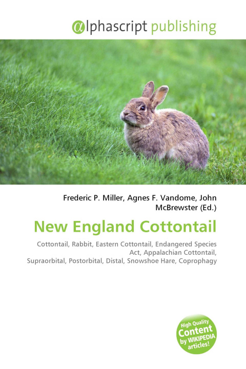 Knjiga New England Cottontail Agnes F. Vandome