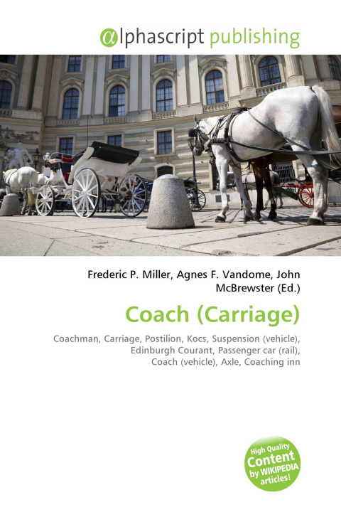 Kniha Coach (Carriage) Agnes F. Vandome