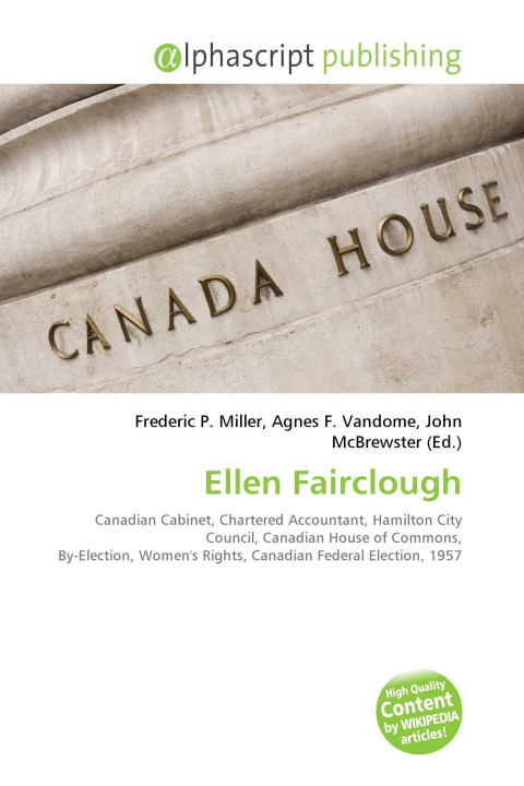 Kniha Ellen Fairclough Agnes F. Vandome