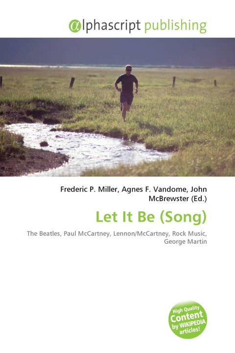 Kniha Let It Be (Song) Agnes F. Vandome