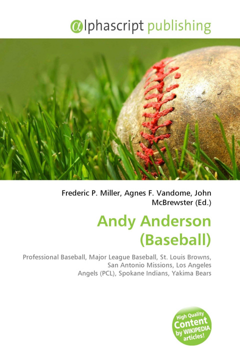 Kniha Andy Anderson (Baseball) Agnes F. Vandome