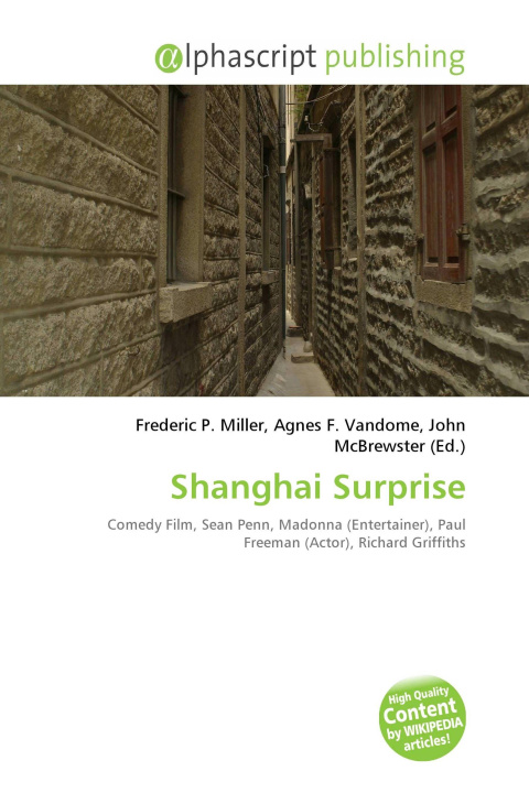 Kniha Shanghai Surprise Agnes F. Vandome