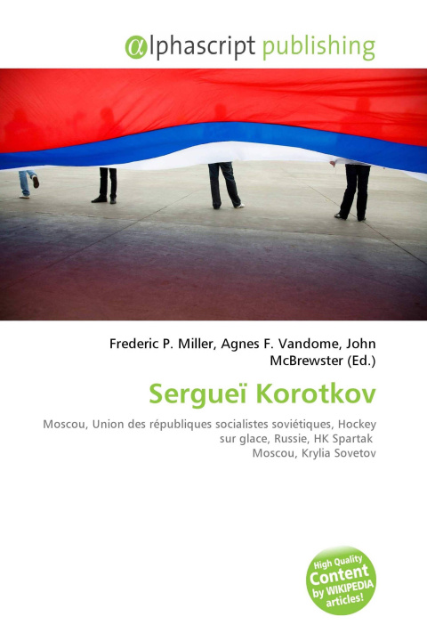 Kniha Sergueï Korotkov Agnes F. Vandome