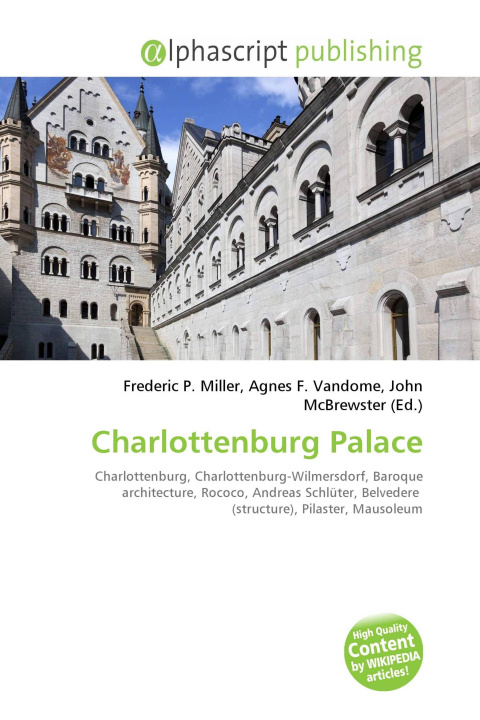 Kniha Charlottenburg Palace Agnes F. Vandome