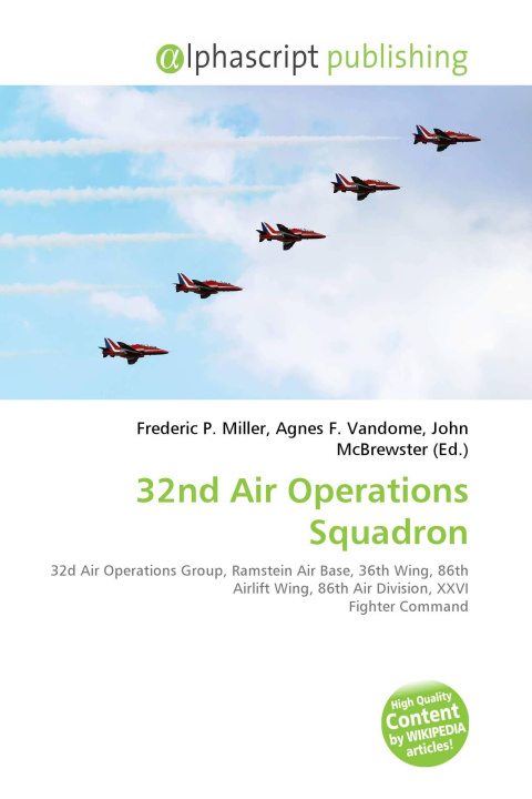 Kniha 32nd Air Operations Squadron Agnes F. Vandome