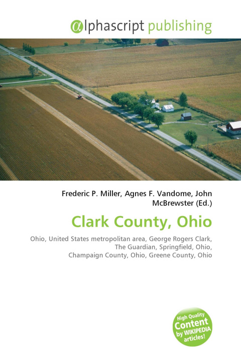 Kniha Clark County, Ohio Agnes F. Vandome