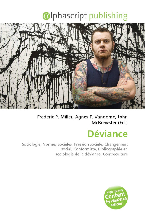 Könyv Déviance Agnes F. Vandome
