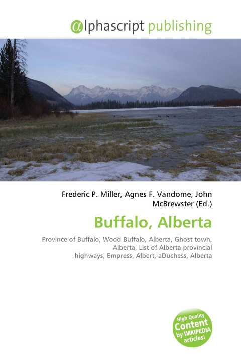 Kniha Buffalo, Alberta Agnes F. Vandome