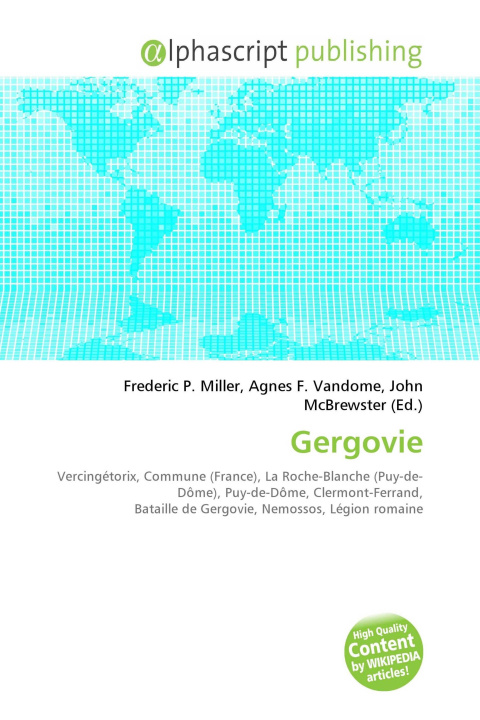 Kniha Gergovie Agnes F. Vandome