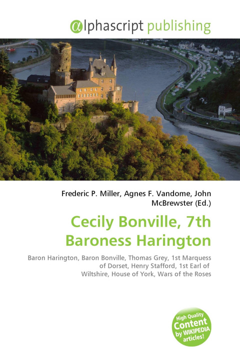 Kniha Cecily Bonville, 7th Baroness Harington Agnes F. Vandome
