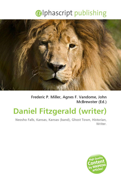 Kniha Daniel Fitzgerald (writer) Agnes F. Vandome