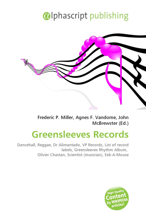 Kniha Greensleeves Records Agnes F. Vandome