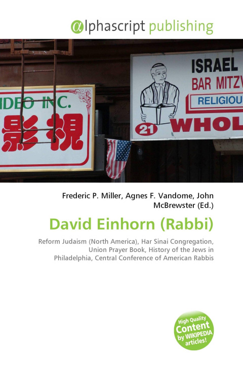 Kniha David Einhorn (Rabbi) Agnes F. Vandome