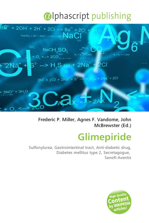 Könyv Glimepiride Agnes F. Vandome