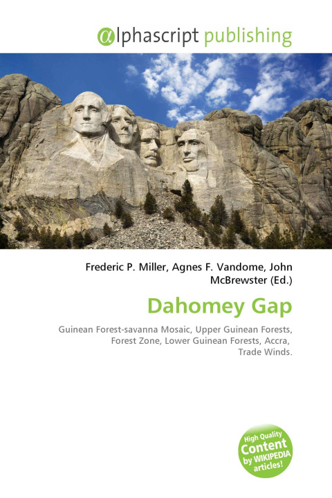 Kniha Dahomey Gap Agnes F. Vandome