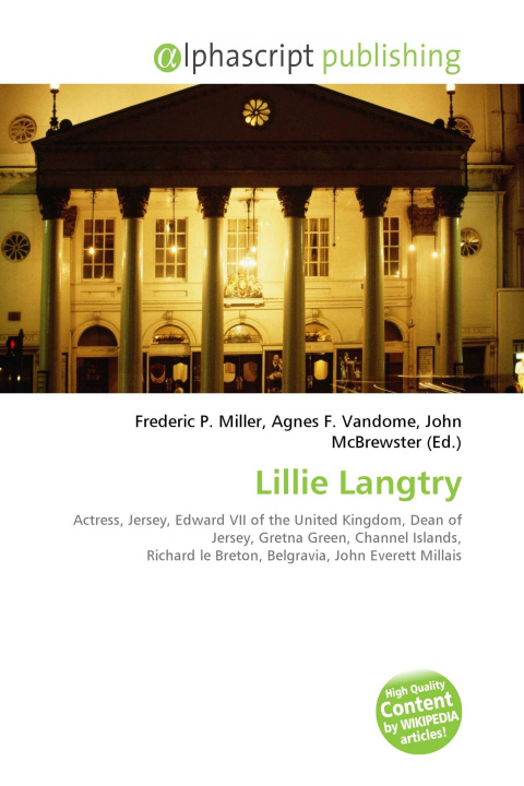 Kniha Lillie Langtry Agnes F. Vandome