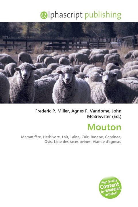 Kniha Mouton Agnes F. Vandome