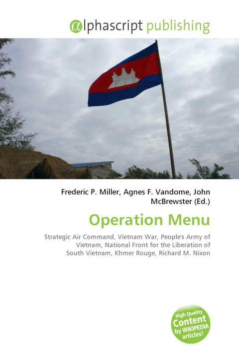 Kniha Operation Menu Agnes F. Vandome