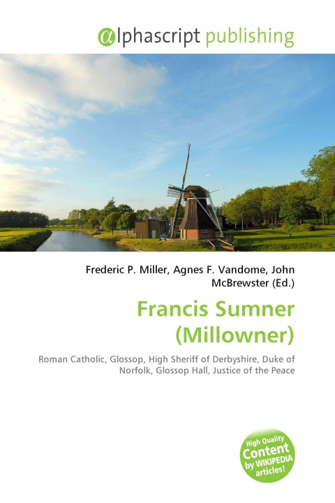 Kniha Francis Sumner (Millowner) Agnes F. Vandome