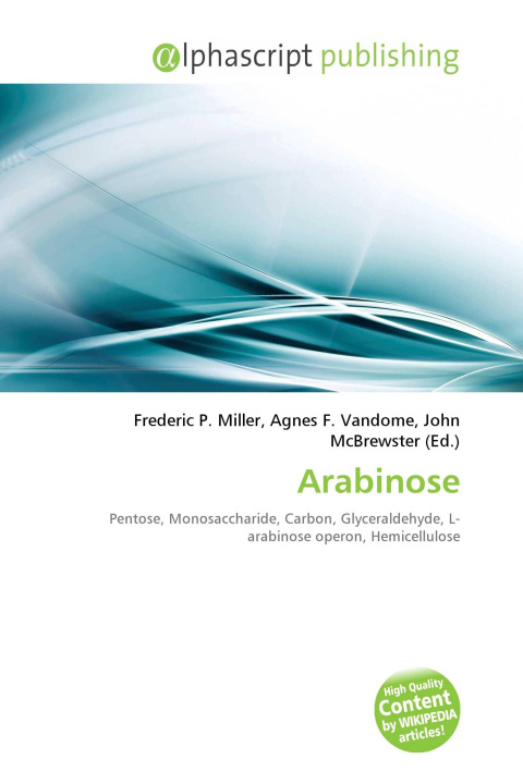 Kniha Arabinose Agnes F. Vandome