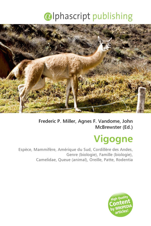 Knjiga Vigogne Agnes F. Vandome