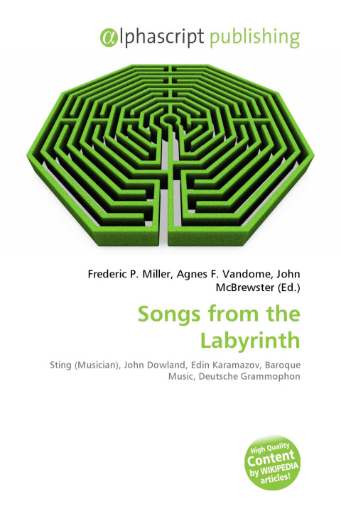 Kniha Songs from the Labyrinth Agnes F. Vandome