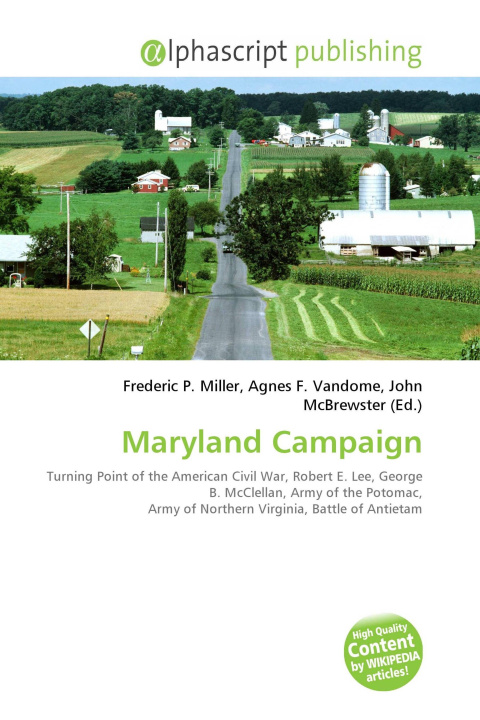 Knjiga Maryland Campaign Agnes F. Vandome